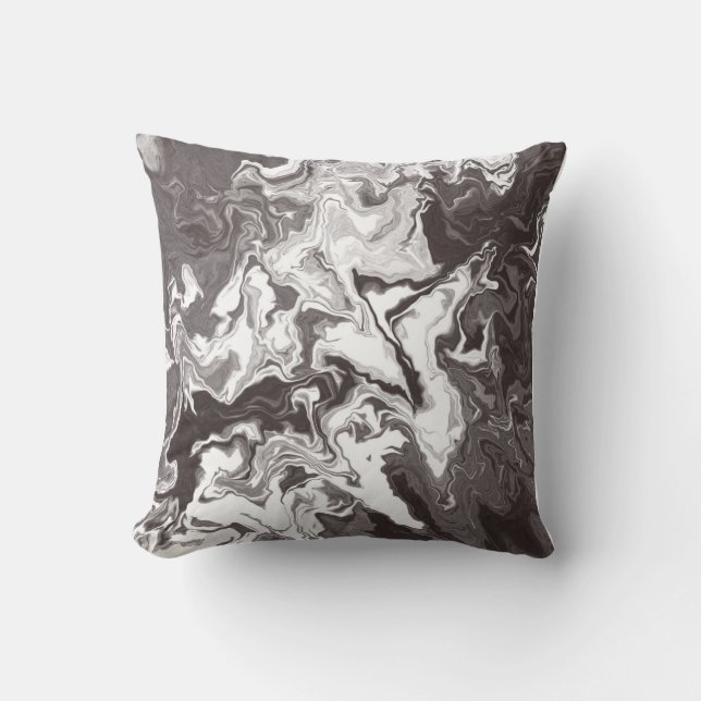 Marble Effect Cushion Kudde (Framsida)