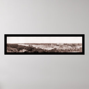 Marble Falls TX Scenia Photo 1908 Poster
