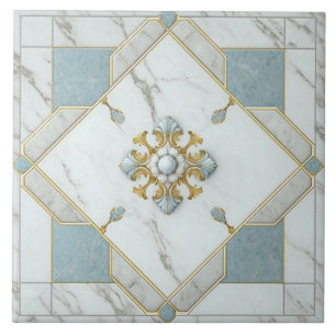 Marble Färg Ceramic Tile med Ro Window Mosaic Kakelplatta