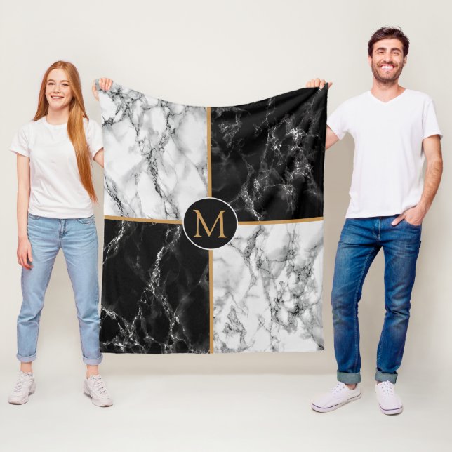 Marble Fleece Blanket (På plats)