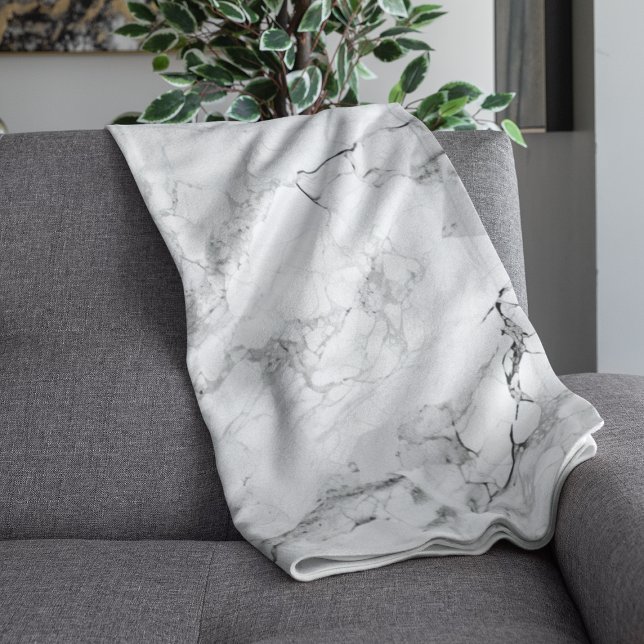 Marble Fleecefilt (Marble Fleece Blanket
)