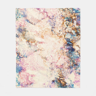 Marble Fluid Abstrakt Mönster Fleecefilt