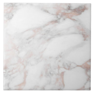 Marble för den vita mallen anpassningsbar Elegant Kakelplatta