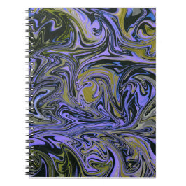 Marble Forms – Violet & Gold Mystic Energy Anteckningsbok