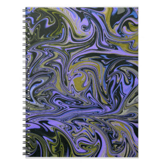 Marble Forms – Violet & Gold Mystic Energy Anteckningsbok