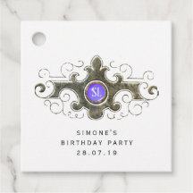 Marble Gemstone Sjöjungfru  Monogram