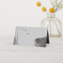 Marble Glitter Geometric Placeringskort