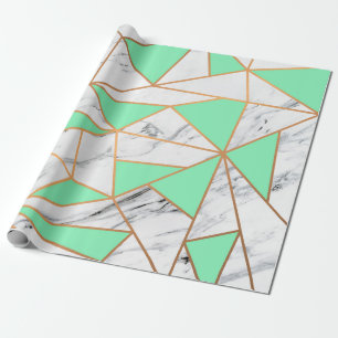 Marble Golden Mosaic Presentpapper