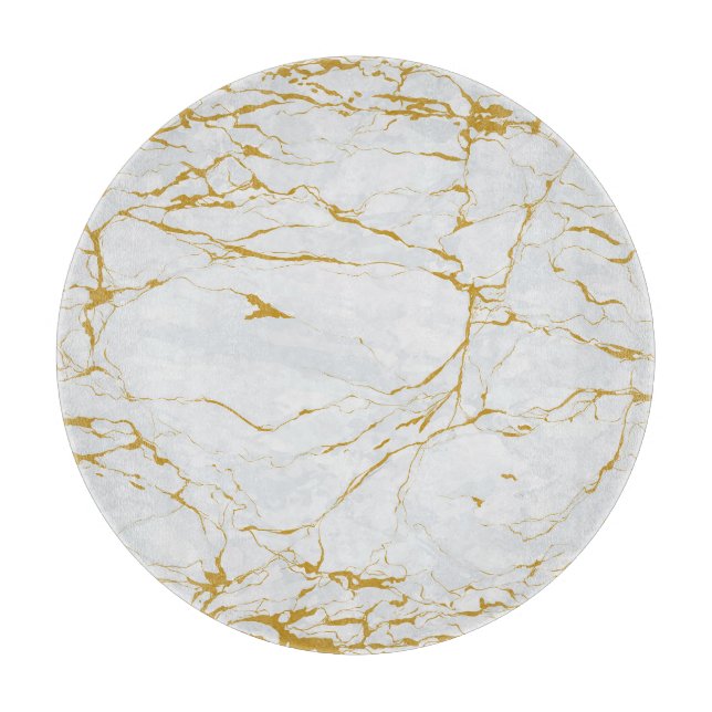 Marble Golden Struktur Seamless Mönster (Framsidan)