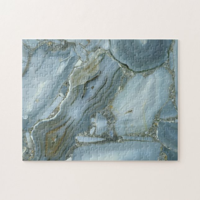 Marble Granite Stone Kreativ Mönster Pussel (Horisontell)