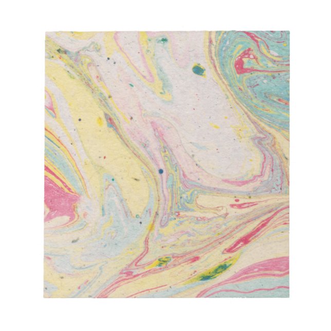 Marble Granite Struktur Colorful Anteckningsblock (Framsida)