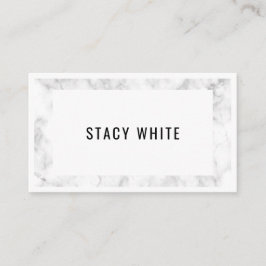 Marble Gräns minimalt Modern Trendig Visitkort