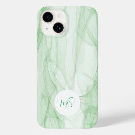 Marble Grönt Abstrakt Apple Samsung Phone Case