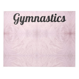 Marble Gymnastics Anteckningsblock