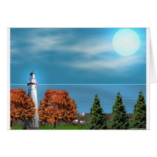 Marble Head Lighthouse Hälsningskort