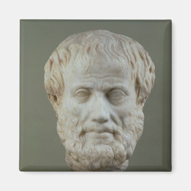 Marble head of Aristoteles Magnet (Framsidan)