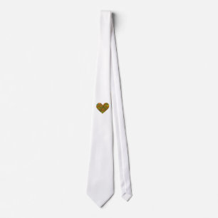 Marble Heart på Neck Tie Slips