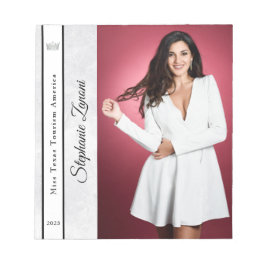 Marble Ice - Anpassningsbar Skönhetstävling Autogr Anteckningsblock