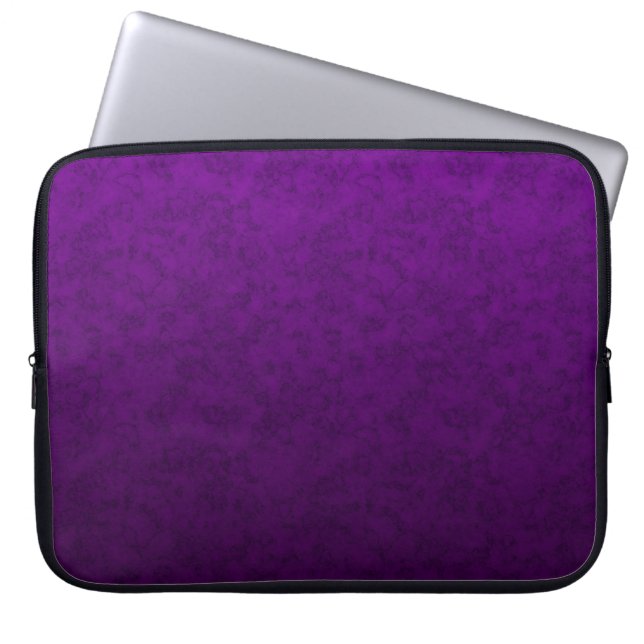 Marble lila mönster laptop fodral (Framsidan)