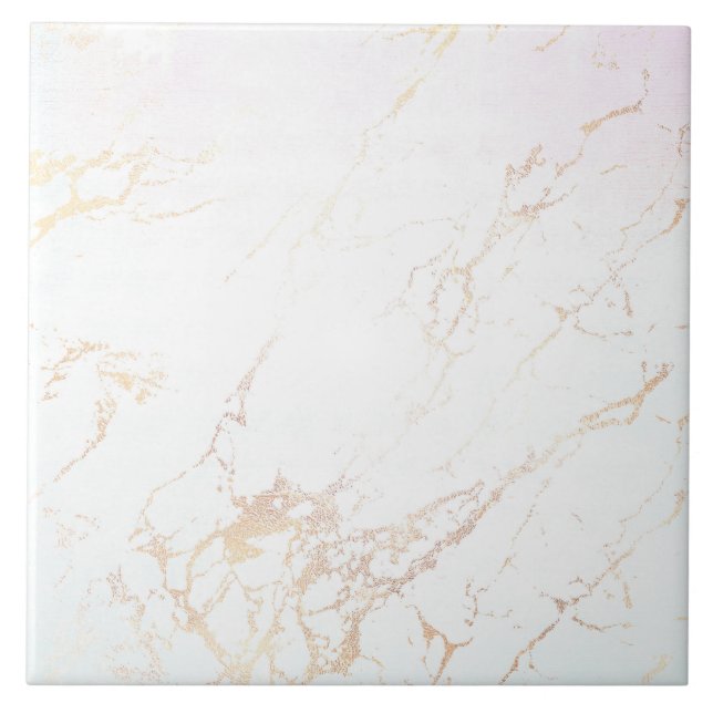 Marble look Ro Guld White Tile Kakelplatta (Framsidan)