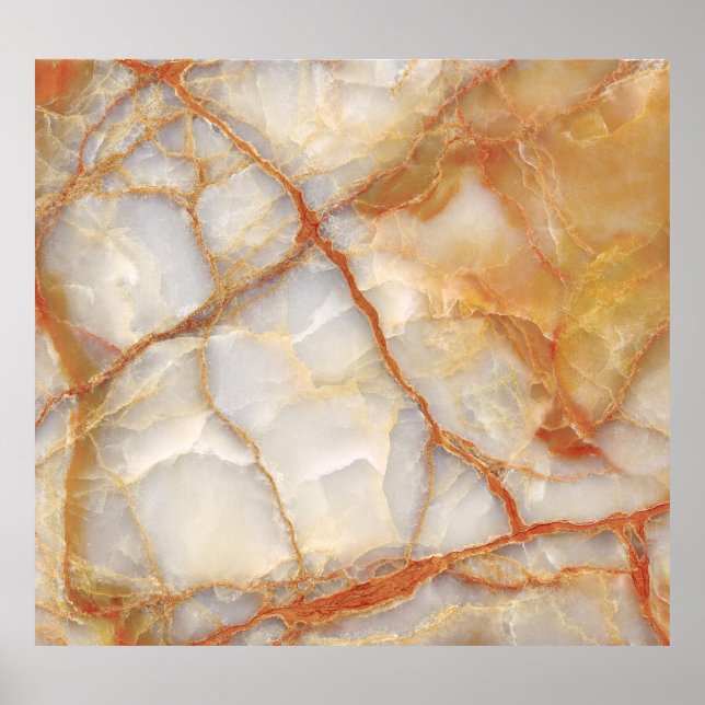 Marble Majesty: Glossy Elegance Poster (Framsidan)