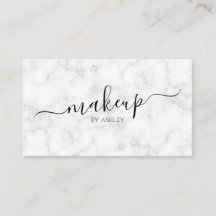 MARBLE Makeup-Affärskort