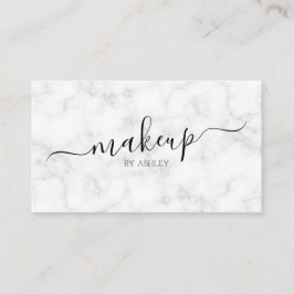 MARBLE Makeup-Affärskort Visitkort