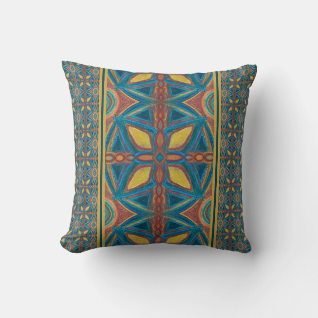 Marble Mandala Dekorativ kudde (Framsida)