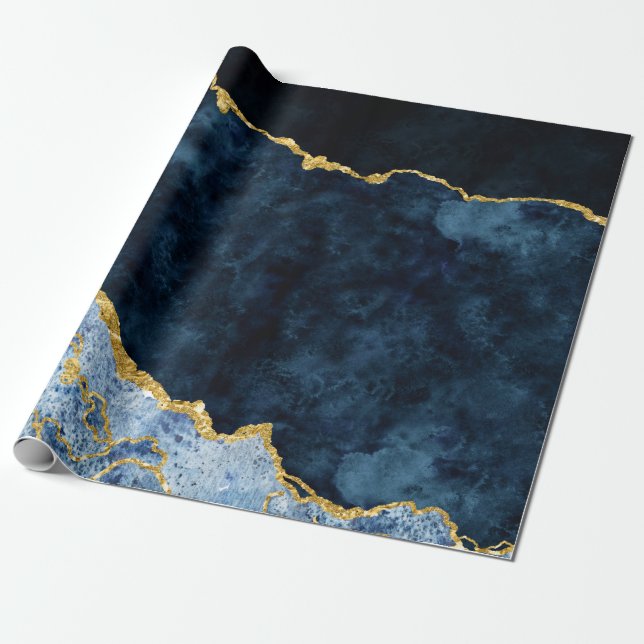 Marble Marble Presentpapper (Utrullad)