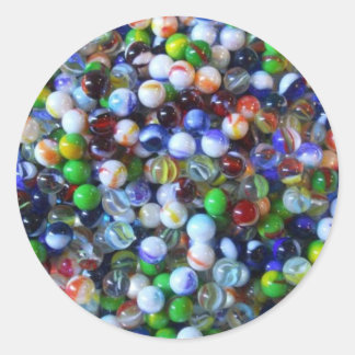 Marble Marbles Sticker Stickers Runt Klistermärke