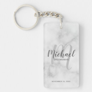 Marble Modern Script Personlig Marskalkars