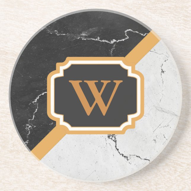 Marble Monogram Underlägg (Framsidan)
