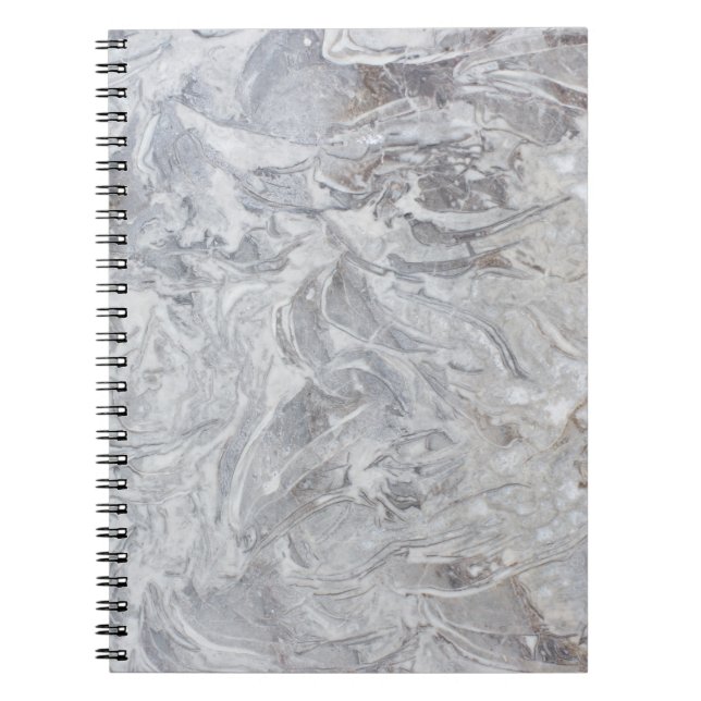 Marble mönster anteckningsbok med spiral (Framsidan)