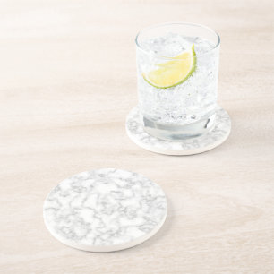 Marble Mönster Grått Vit marmorerad stenbotten B Underlägg Sandsten