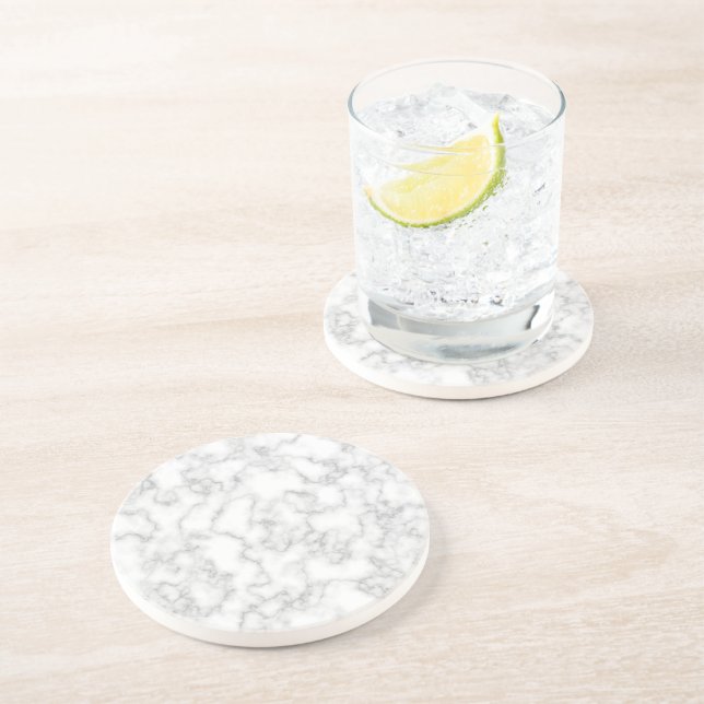 Marble Mönster Grått Vit marmorerad stenbotten Bak Underlägg Sandsten (Sidan)
