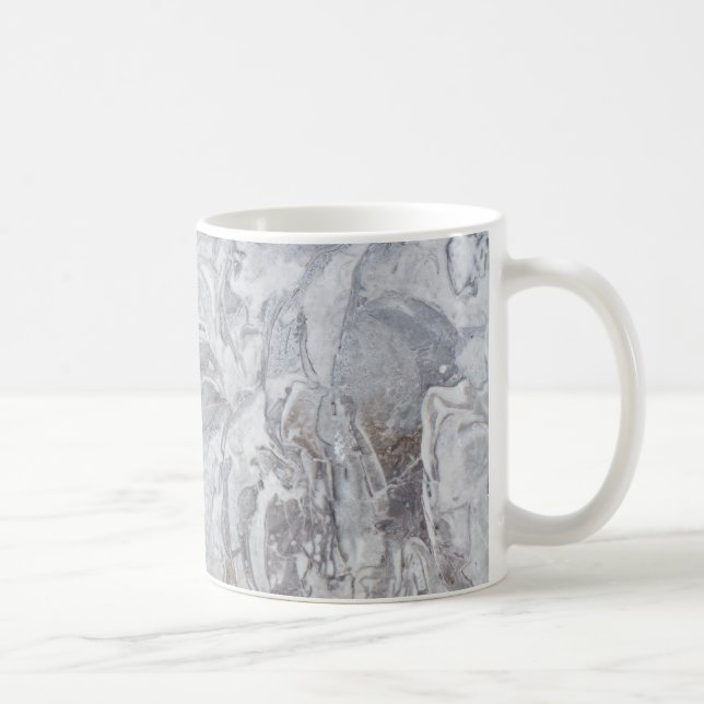 Marble mönster kaffemugg (Höger)