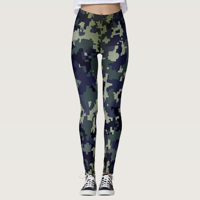 Marble mönster leggings (Framsida)