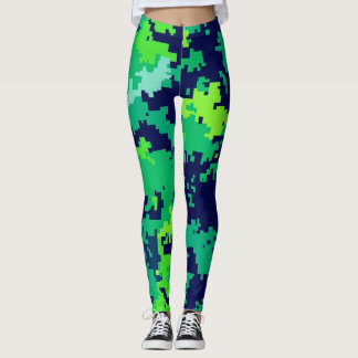 Marble mönster leggings
