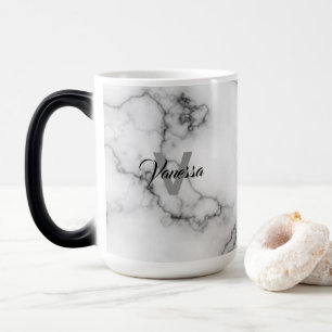 Marble Mönster personalization Magisk Mugg