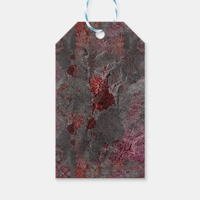 Marble mönster presentetikett (Framsidan)