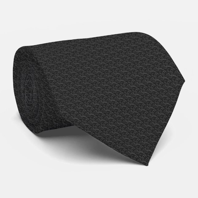 Marble Mönster Tie Slips (Rullad)