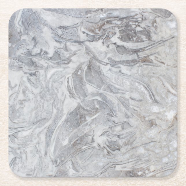 Marble mönster underlägg papper kvadrat (Framsidan)
