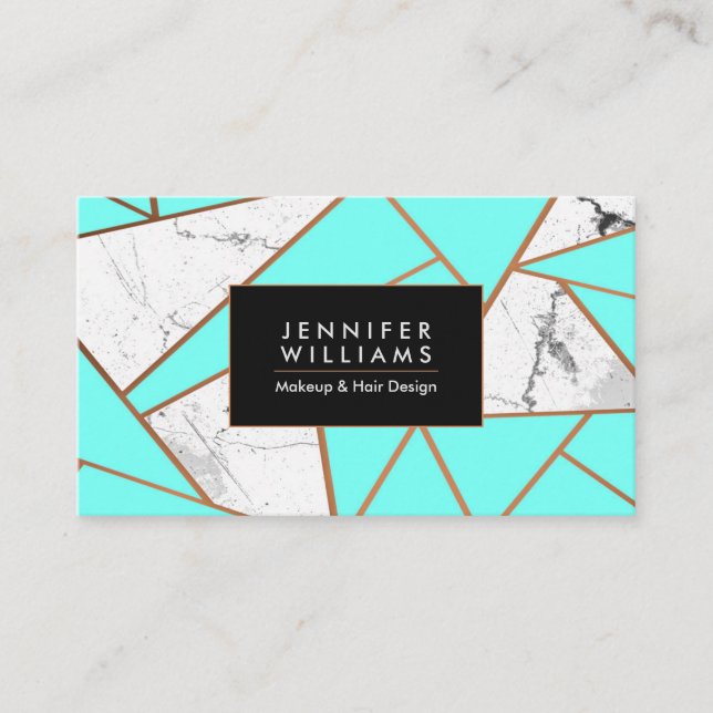 Marble Mosaic Visitkort (Framsida)