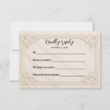 Marble Motif Bröllop OSA Card