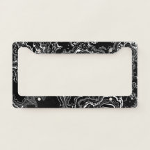 Marble Mystique - Agate Elegance - black and white