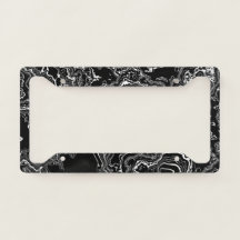 Marble Mystique - Agate Elegance - black and white