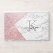 Marble Namn Monogram för Ro Glitter