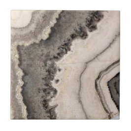 Marble natural struktur svartvit agate gem kakelplatta