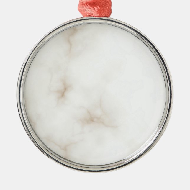 Marble Pastel Glitter Premium Round Ornament (Framsidan)