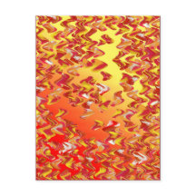 Marble Patch Loose Swirl Digital Art Postcard